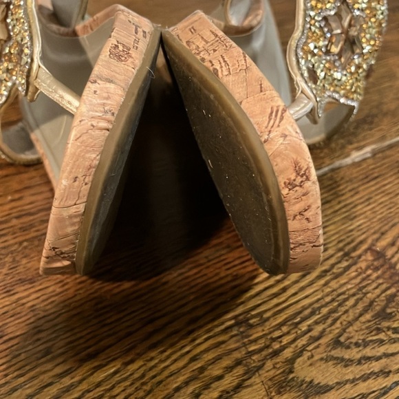 Madeline Stewart heeled rhinestone sandal  size 7 - Picture 11 of 13